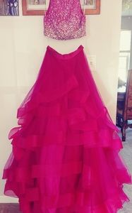 Fuchsia Jovani size 2